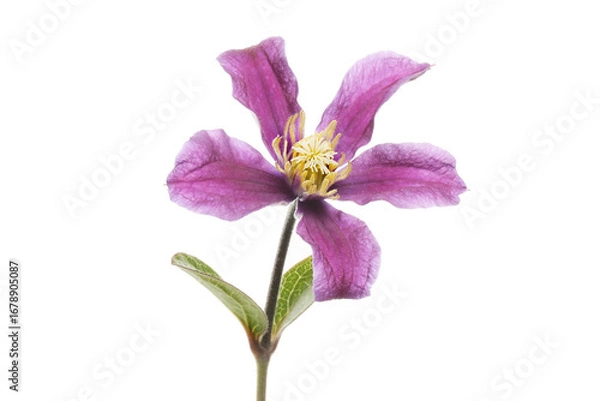 Obraz Purple clematis flower