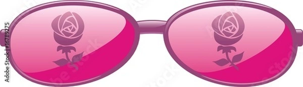 Obraz Rose Colored Glasses