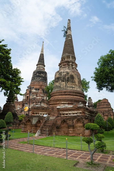 Obraz ワットヤイチャイモンコン・アユタヤ・タイ