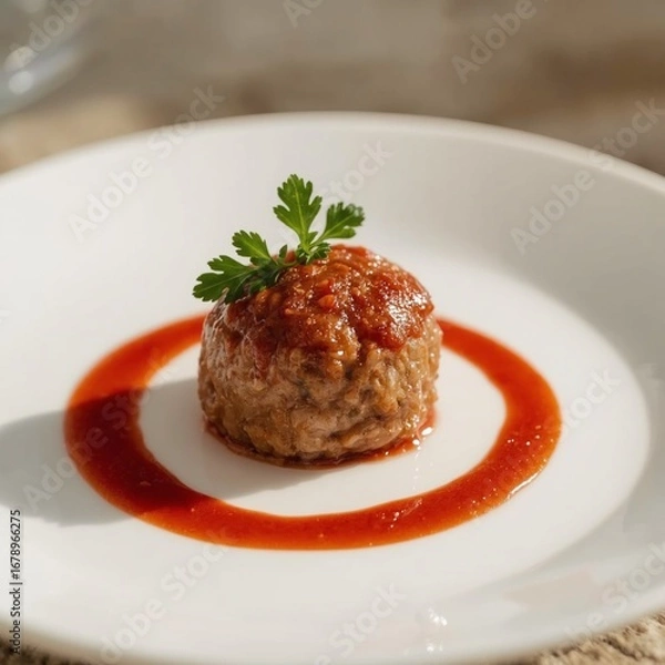 Fototapeta meatball