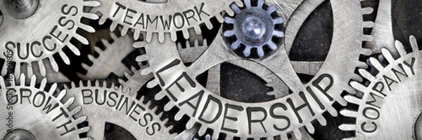 Obraz Koncepcja metalowych kół