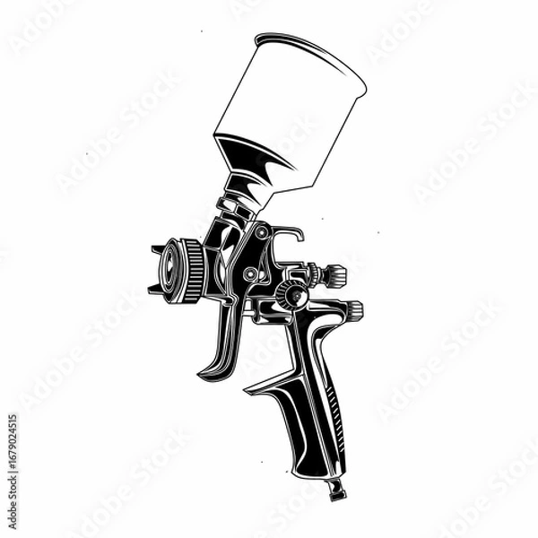 Obraz  spray gun 