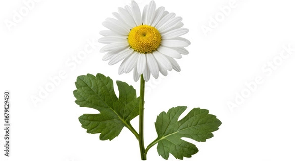 Obraz Isolated White Daisy Flower
