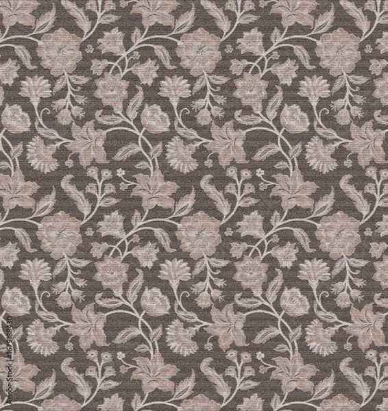 Fototapeta A beautiful Digital 3d Flower design handmade artwork with Design for fashion ,fabric, textile, wallpaper, cover, web  and all prints