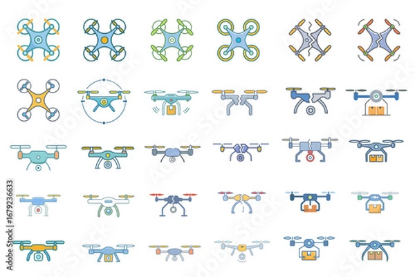 Obraz ドローンアイコンまとめ