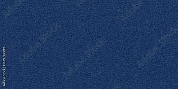 Obraz Dark Navy Blue leather, background texture pattern