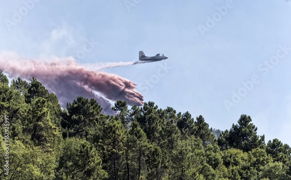 Fototapeta Avion bombardier