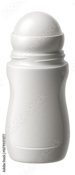 Fototapeta Plastic deodorant container with roll-on ball