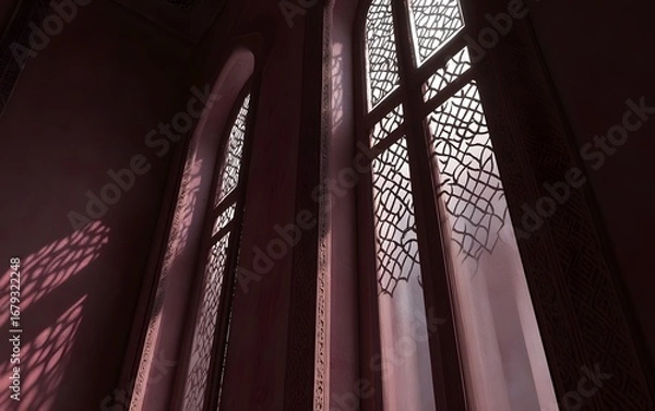 Obraz Ornate Window Architectural Interior Design