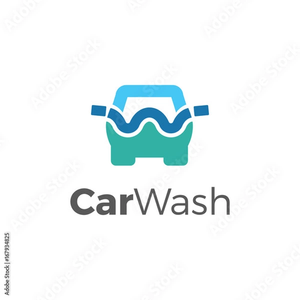 Obraz Car wash logo