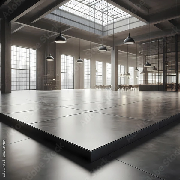 Obraz Minimalist Concrete Floor
