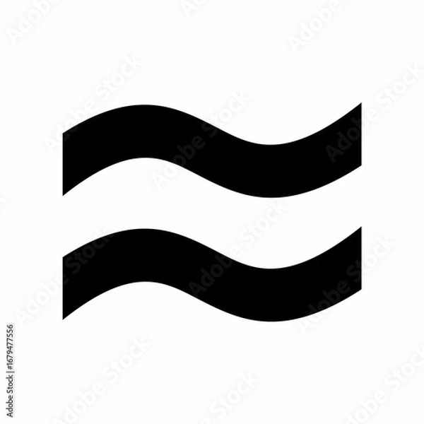 Fototapeta Approximately equal symbol Mathematical image