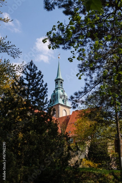 Fototapeta Petrikirche Freiberg 