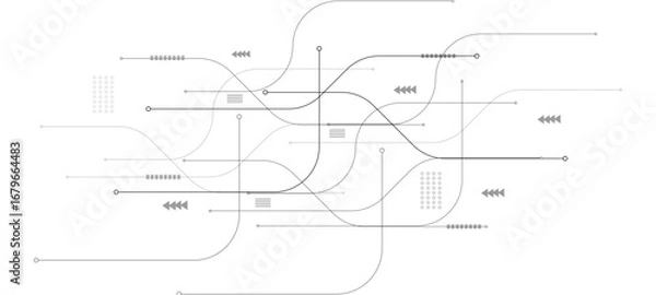 Obraz abstract architectural background
