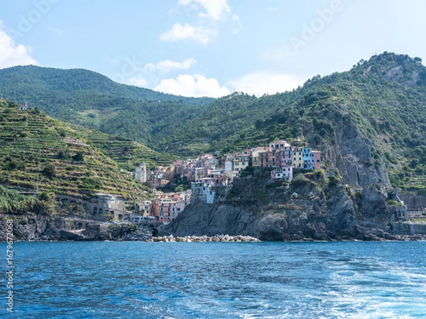 Fototapeta Küstenstadt in Italien