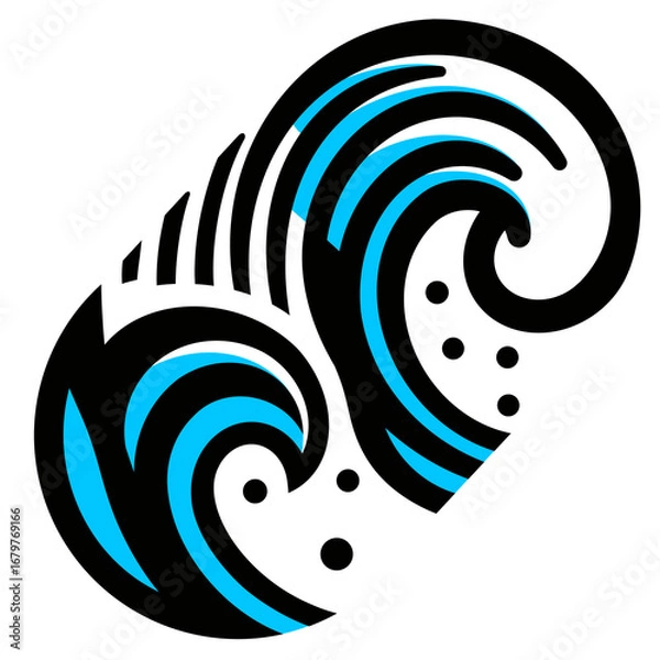 Obraz the sun sets and rises over the ocean