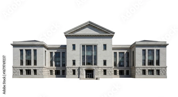 Obraz Isolated Building Architecture