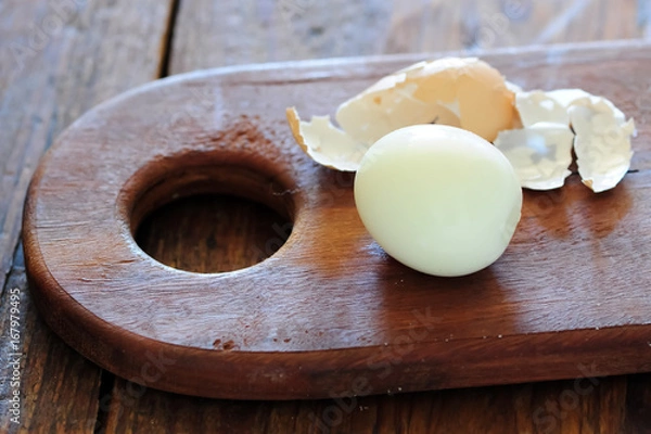 Obraz balanced meal with eggs