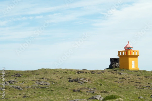 Fototapeta Leuchtturm in Island