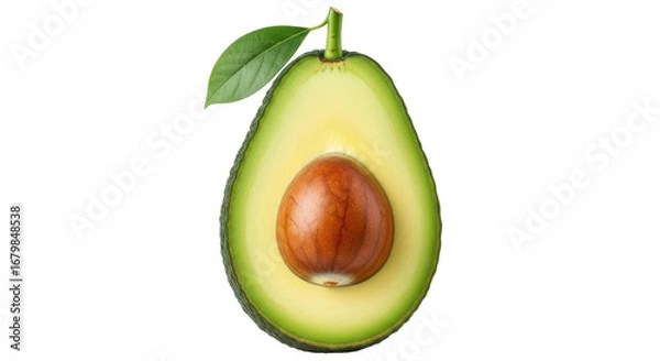Fototapeta Isolated Avocado