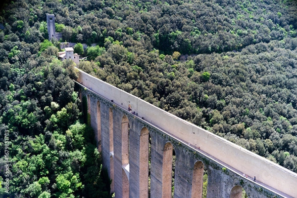 Fototapeta bridge over the river