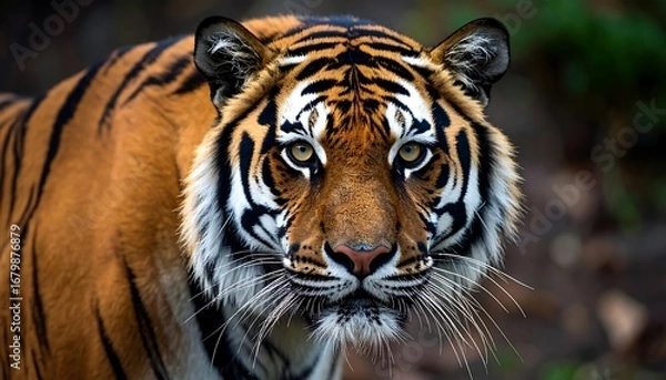 Fototapeta Close-up portrait of a tiger