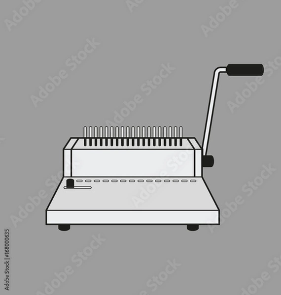 Fototapeta comb binding machine
