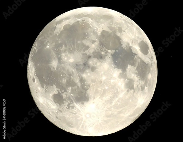 Obraz Full moon close-up