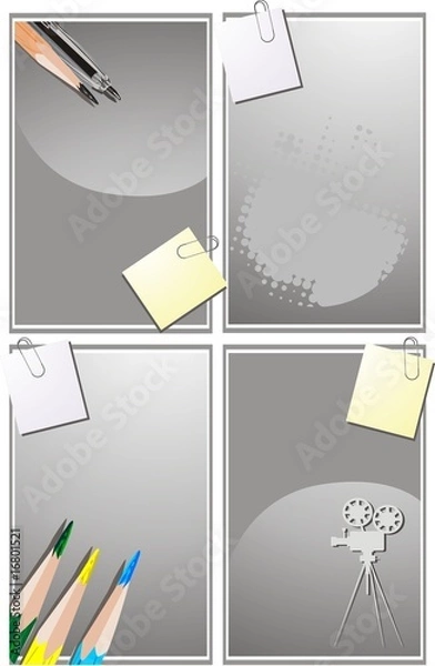 Obraz four backgrounds