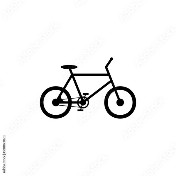 Fototapeta silhouettes of different bikes. Vector illustration