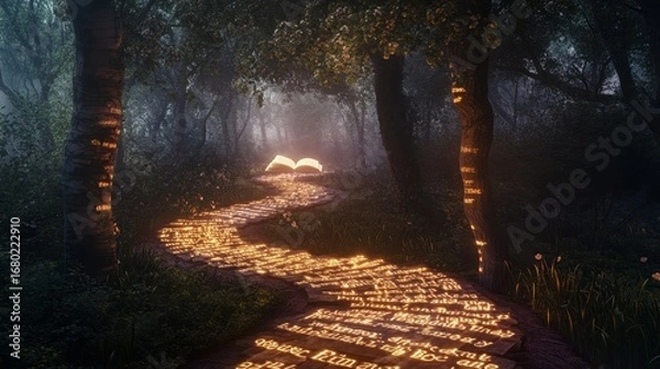 Fototapeta Path to Knowledge