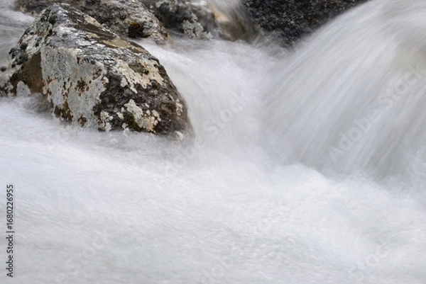 Fototapeta Mountain stream in the Talkeetna Mountains, Alaska.