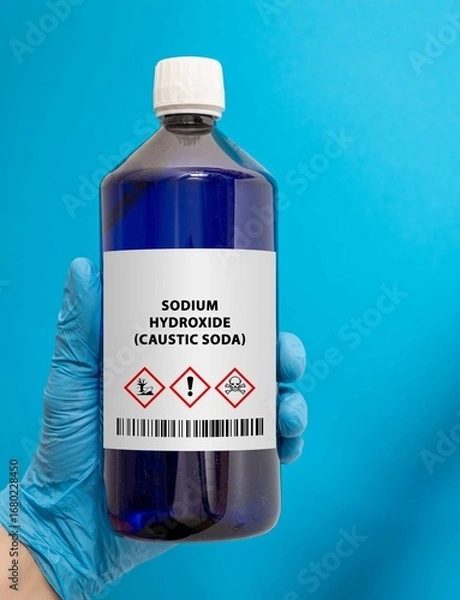 Obraz Sodium Hydroxide (Caustic Soda)