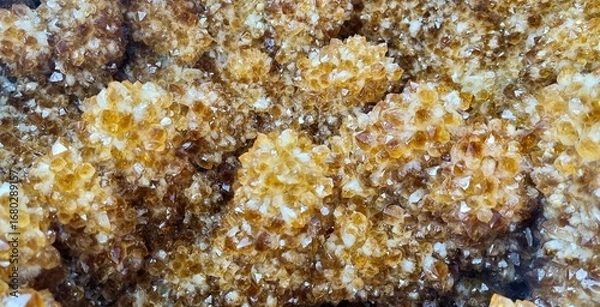 Fototapeta Citrine Cluster,