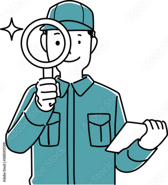 Obraz 検査業者のウエストアップ_単色