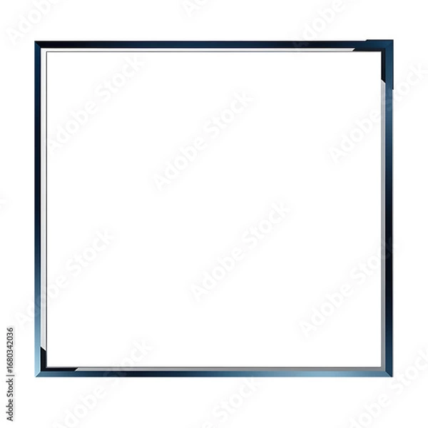 Fototapeta blank photo frame transparent background