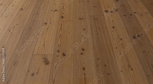 Fototapeta light brown wooden planks with knots, rustic and natural, ideal for flooring, wall panels, or earthy design elements


