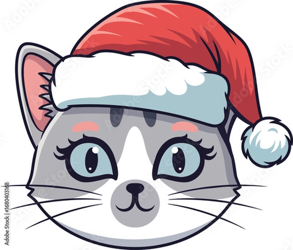 Obraz Adorable Cat Cartoon Character