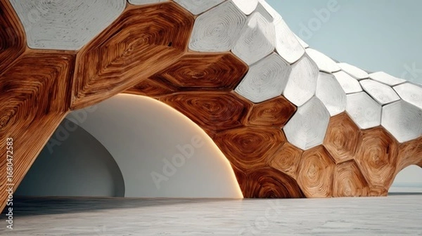 Obraz Modern, organic architecture