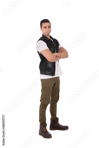 Fototapeta Smiling young man