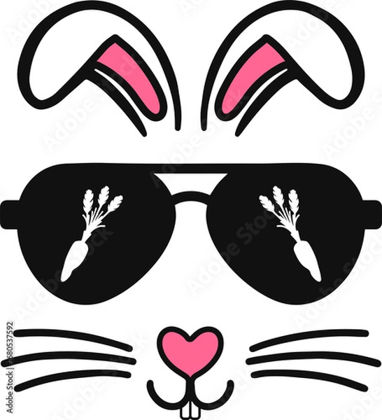 Obraz Easter t-shirt design, Happy easter, Easter eps, ester png, Easter vector