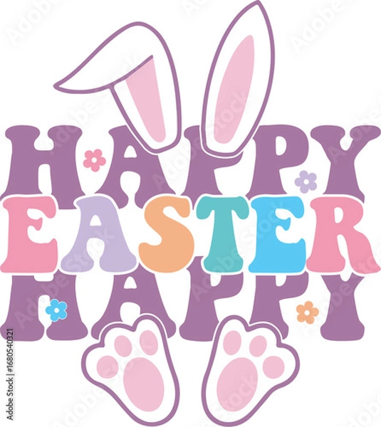 Obraz Easter t-shirt design, Happy easter, Easter eps, ester png, Easter vector