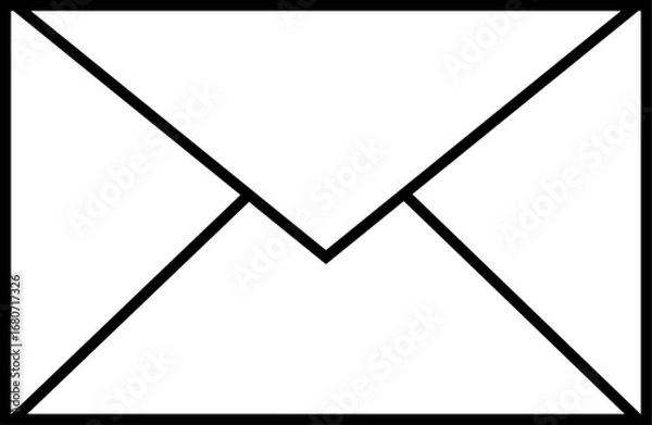Obraz Email Icon with transparent background