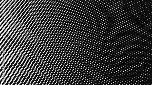 Fototapeta Black and White Halftone Abstract Background Modern Graphic Design Pattern Gradient Minimal Texture