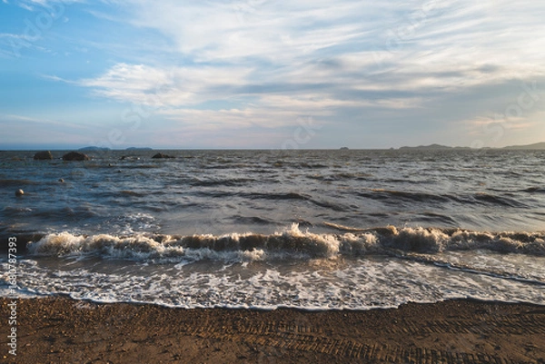 Obraz 거세게 몰아치는 파도