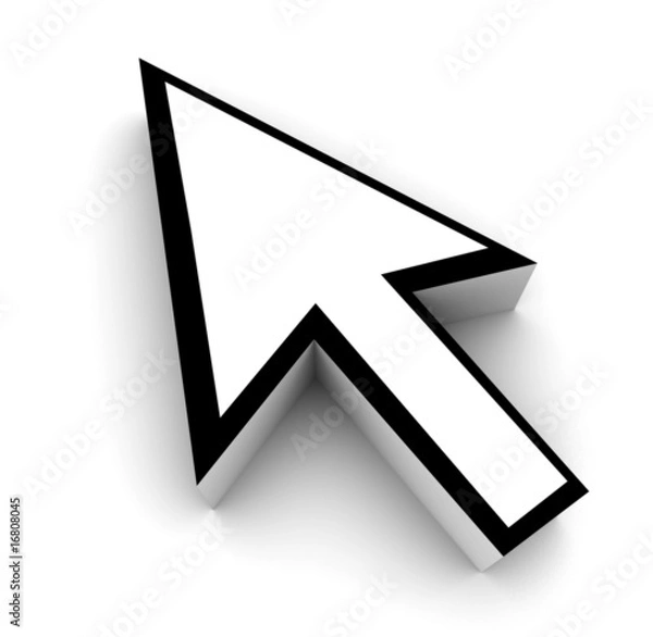 Obraz mauszeiger einzeln