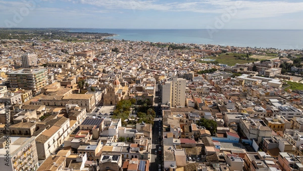 Obraz view of the city of Modica