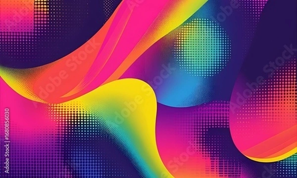 Fototapeta Gradient Bokeh Images Concept