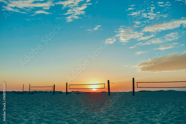 Obraz Sunset Volleyball 