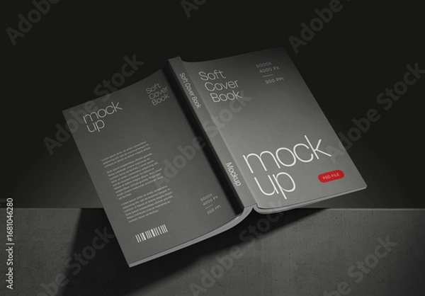 Obraz Softcover Book Mockup